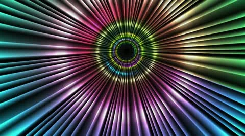 Abstract tunnel. Loop Stock Footage 22375319