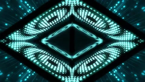 Abstract Tunnel Motion Background  Flashing Lights Loop  Background Video stock 170439451