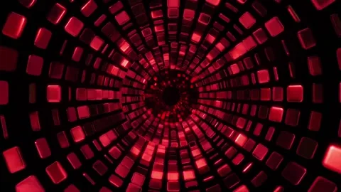 Abstract Tunnel Motion Background Loops Stock Footage 169936767