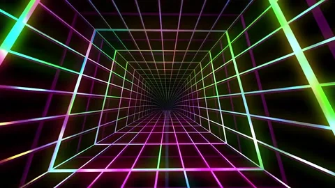 Abstract Tunnel Motion Background Star Tunnel Loop Background 스톡 동영상 170439494