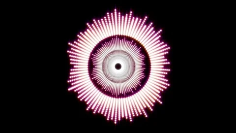 Abstract tunnel pink Video stock 85018041