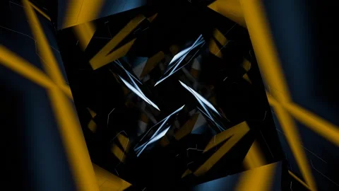 An abstract tunnel in a seamless loop. Video stock 288020594