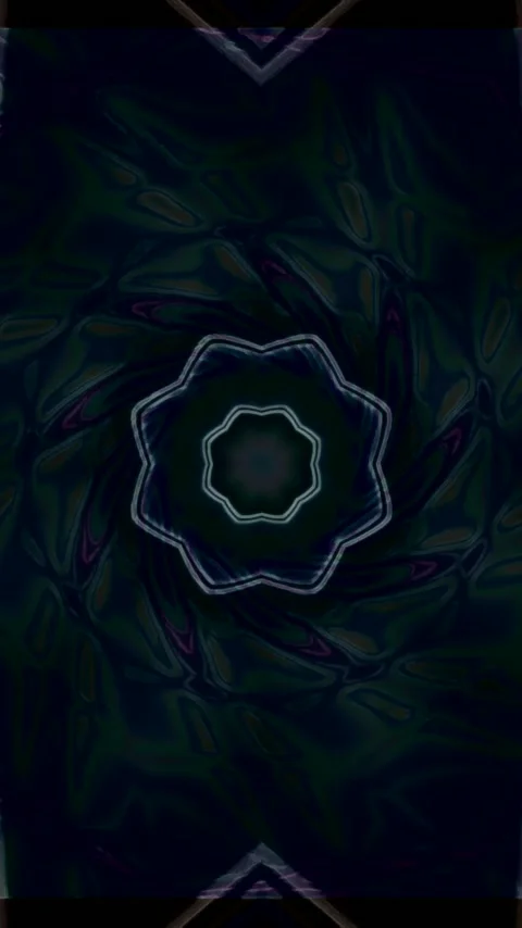 Abstract tunnel seamless looping video vj loop screensaver with octagonal c.. Stock Footage 321570951