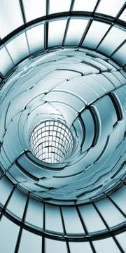 Abstract tunnel technology background vertical 스톡 일러스트