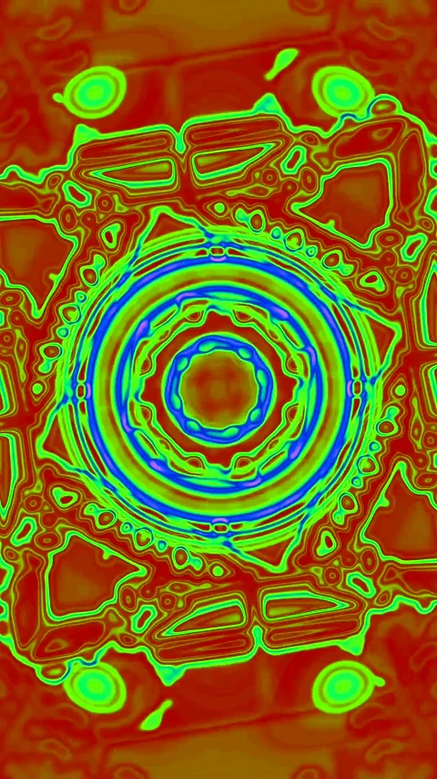 Abstract tunnel video vj loop screensaver seamless looping with geometric s.. Stock Footage 321568816