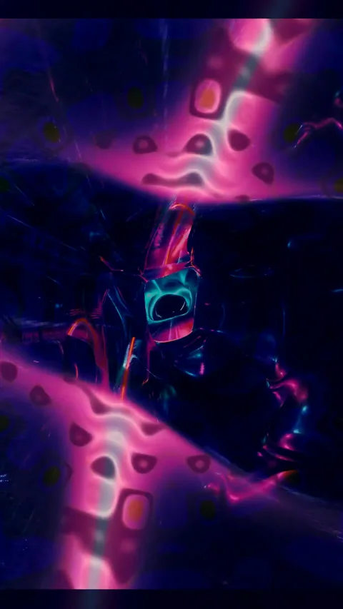 Abstract tunnel video vj loop screensaver shows seamless looping with swirl.. Stock Footage 321570171