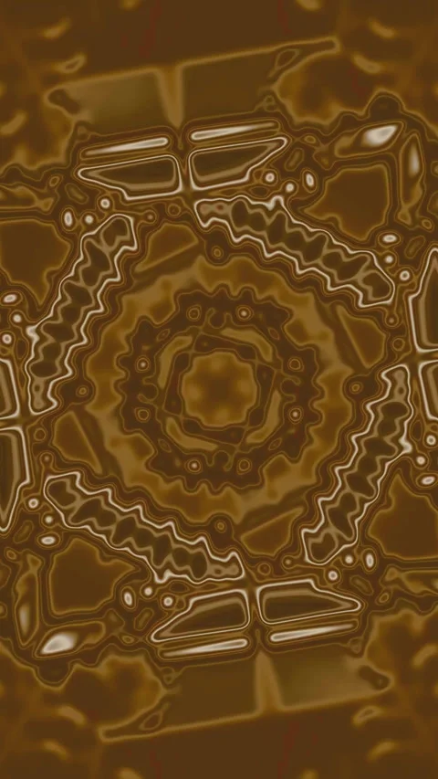 Abstract tunnel video vj loop screensaver with geometric shapes and seamles.. Stock Footage 321571848