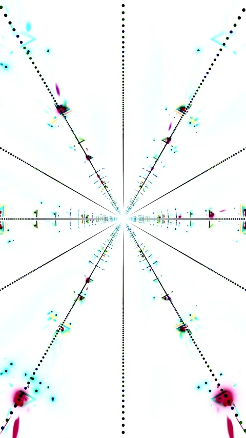 Abstract tunnel vision visualizer seamless looping pattern background video.. Stock Footage 321566121
