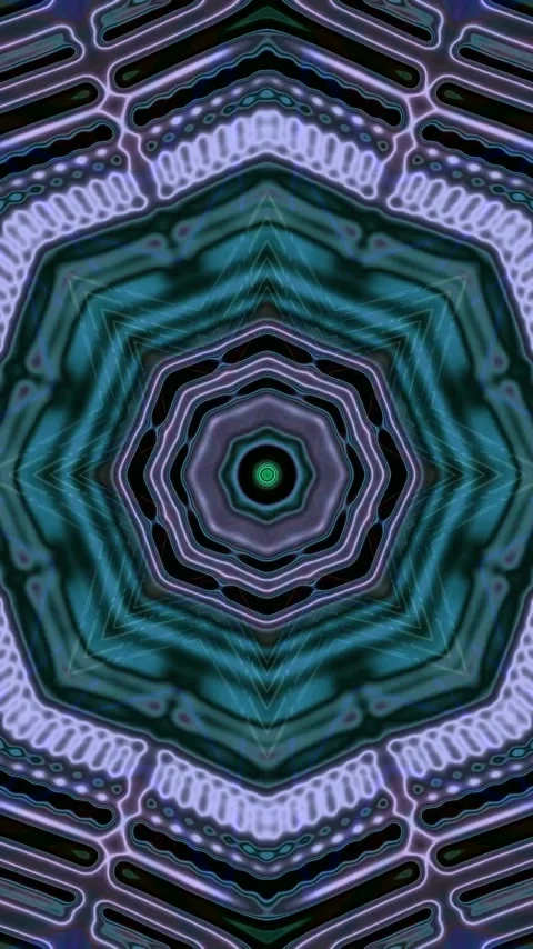 Abstract tunnel vision vj loop creates seamless digital background motion g.. Stock Footage 321574251