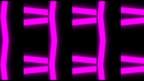 Abstract tunnel VJ motion background, mapping. night club party. Stock Footage 128124076