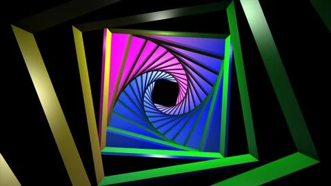 Abstract tunnel, Wireframe 3D surface tunnel.  Illustration of 3d tunnel wi.. Ilustración de archivo