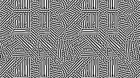 Abstract turing organic wallpaper background Illustrazione stock