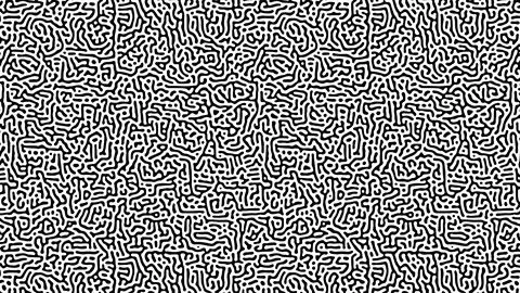 Abstract turing organic wallpaper background Illustrazione stock