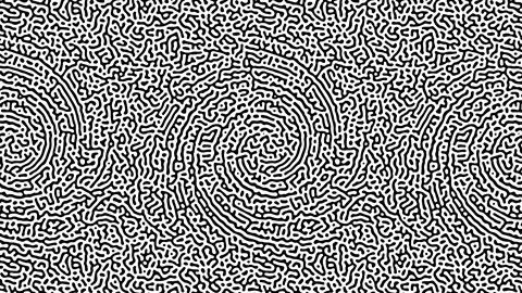 Abstract turing organic wallpaper background Stock Illustration