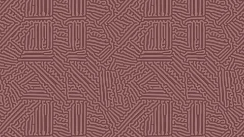 Abstract turing organic wallpaper background Stock Illustration