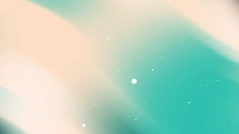 Abstract Turquoise and Cream Background with Particles Vídeos de archivo 335665423