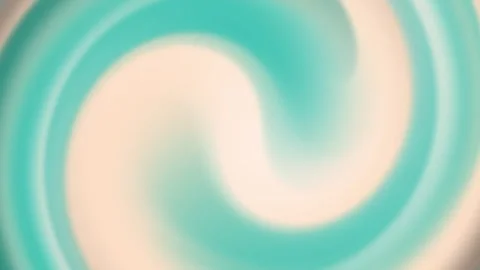 Abstract Turquoise and Cream Liquid Swirl Background 動画素材 335665960