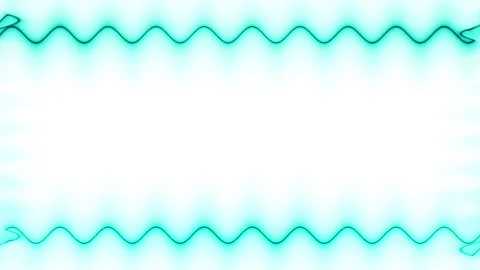 Abstract Turquoise and White Frame Stock Footage 284399850
