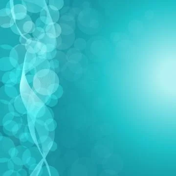 Abstract turquoise background. vector. Stock Illustration