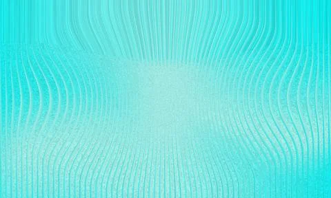 Abstract turquoise background with wavy vertical lines and grainy textured .. Stock-Illustration
