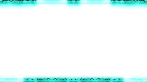 Abstract Turquoise Frame Stock Footage 284392355
