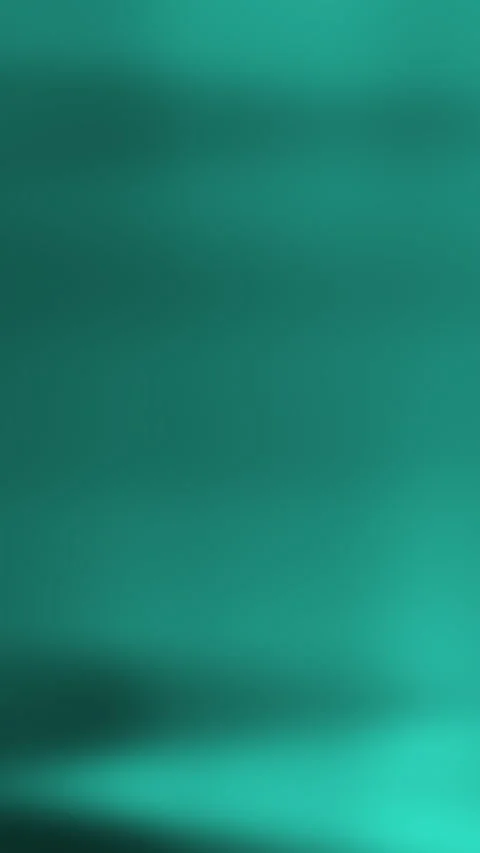 Abstract Turquoise Gradient Flowing in Soft Blurred Background 動画素材 335027671