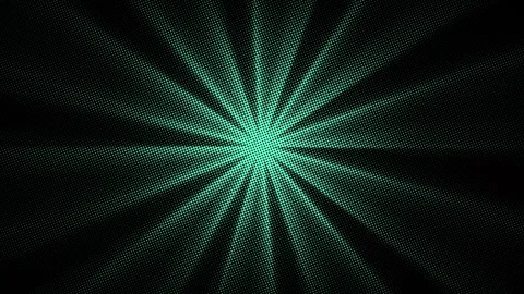 Abstract turquoise halftone dot light ray movement on dark background. Animation Stock-Footage 327749613