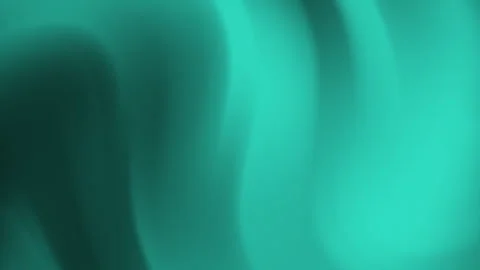 Abstract Turquoise Light Waves Flowing in Soft Blurred Background Vidéo 335027842