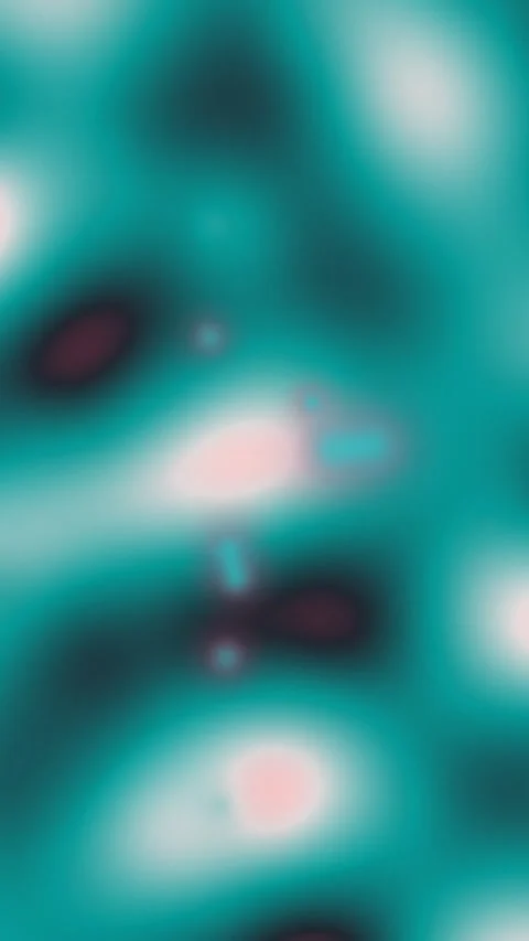 Abstract Turquoise Organic Fluid Motion Background Stock Footage 342908983