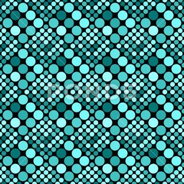 Abstract turquoise seamless dot pattern background design Иллюстрация