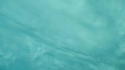 Abstract turquoise sky with soft cloud texture Stock Photos