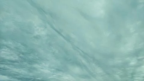 Abstract turquoise sky with soft cloud texture Foto stock
