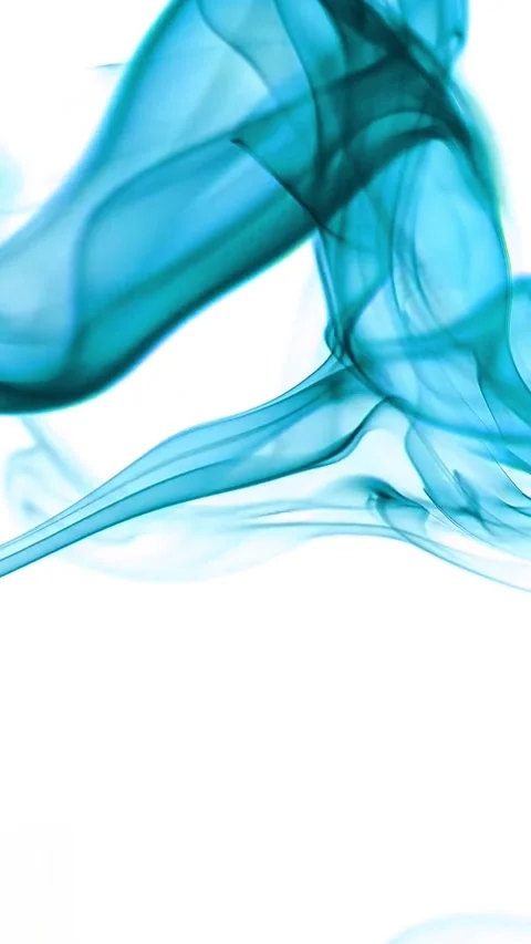 Abstract turquoise smoke motion wallpaper. Stock Footage 335705371