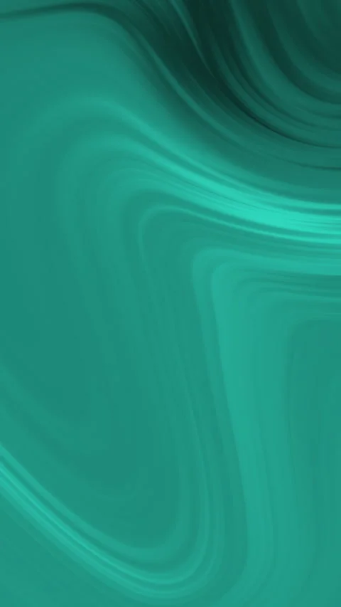 Abstract Turquoise Wave Pattern Flowing in Smooth Liquid Motion Background Видео 335027746