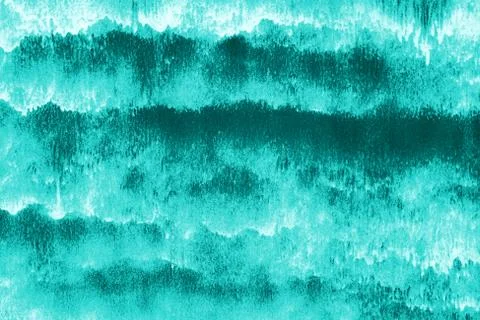 Abstract turquoise wavy surface Foto stock