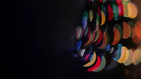 Abstract twinkling lights 库存影片 85551647