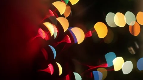 Abstract twinkling lights Stock Footage 85551718