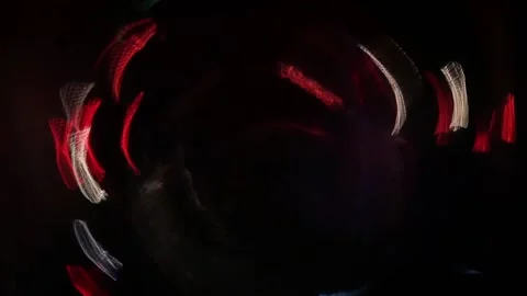 Abstract twinkling lights Stock Footage 85551756