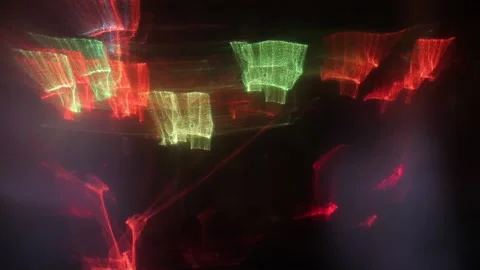 Abstract twinkling lights Stock Footage 85551760