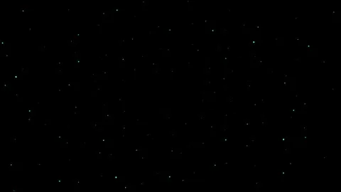 Abstract twinkling particles on black background 스톡 동영상 344512391