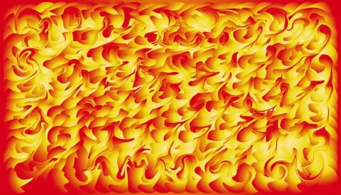 Abstract twirl blend like fire blaze element. colorful beautiful background d Stock Illustration