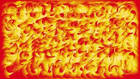 Abstract twirl blend like fire blaze element. colorful beautiful background desi Stock Illustration