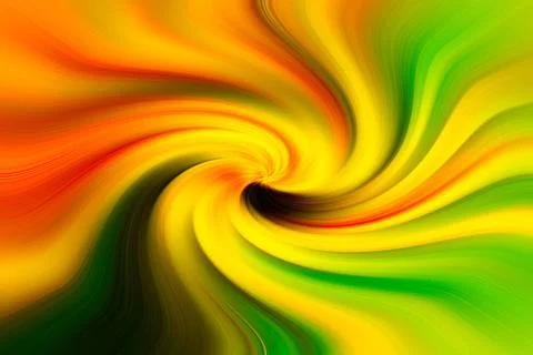 Abstract twirl effect background with flower Colorful abstract twirl effec... Stock Photos