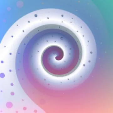 Abstract Twist Illustrazione stock