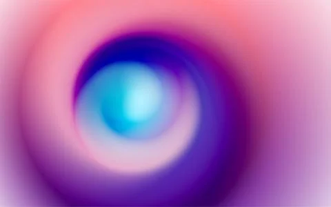 Abstract twisted background with liquid gradient Stock Illustration