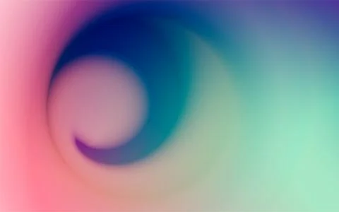 Abstract twisted background with liquid gradient Stock Illustration