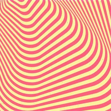Abstract twisted background. Optical illusion of distorted surface. Twisted s イラスト素材