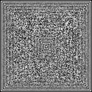 Abstract twisted black and white background. Optical illusion of distorted su イラスト素材