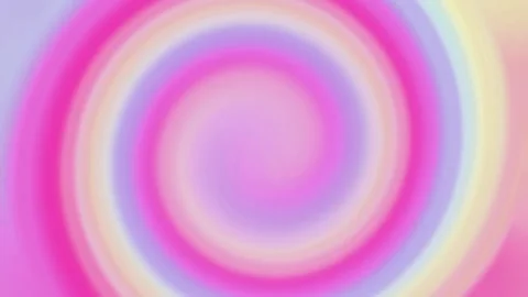 Abstract Twisted Circle Moving Smooth Gradient Animation Background Video stock 203889083