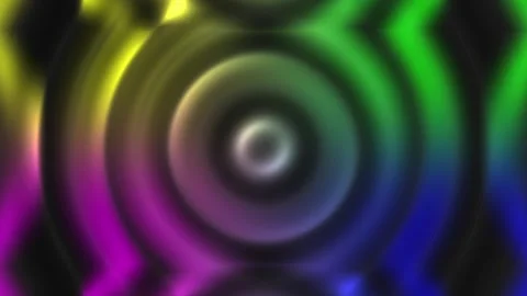 Abstract Twisted Circle Moving Smooth Gradient Animation Background Stock Footage 261943657